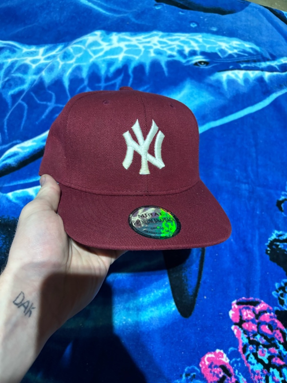 New Era New York Yankees Maroon Fitted Hat